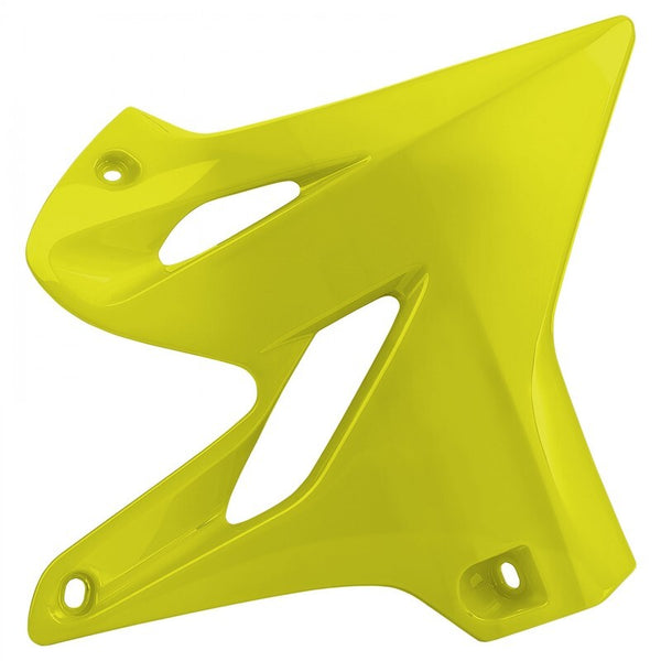 Police gate Radiator Covers Neon Yellow Yamaha 8417500005