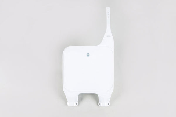 NSO priekinio numerio lentelė „White Honda CR125R/250R/500R HO02617#041“