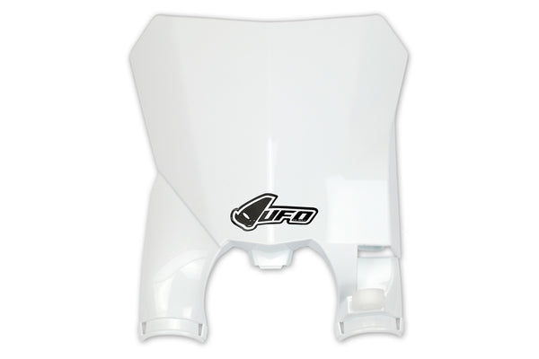 UFO stadiona priekšējā numura zīme balta Honda CRF450R/RX HO04679#041