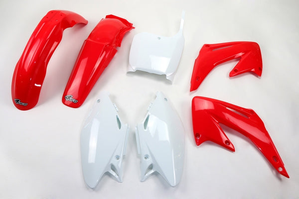 UFO plastični kit OEM boja crvena/bijela Honda CR125R/250R hokit101@999