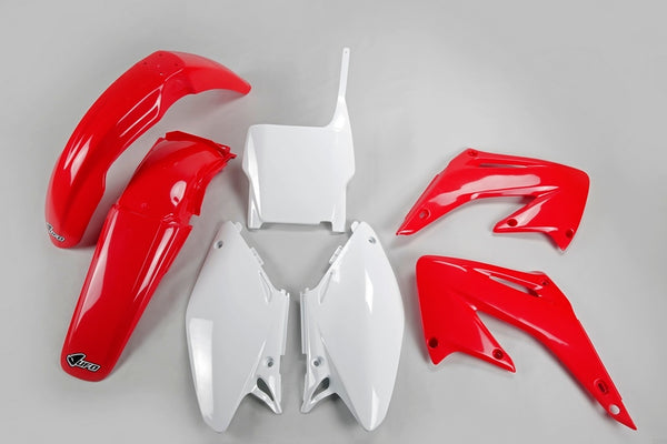 UFO plastični kit OEM boja crvena/bijela Honda CR125R/250R hokit102@999