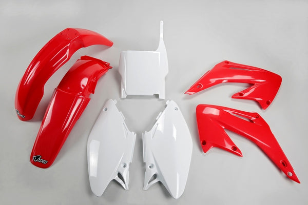 UFO plastični kit OEM boja crvena/bijela Honda CR125R/250R hokit103@999