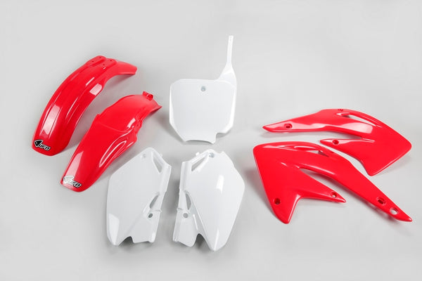 UFO plastični kit OEM boja crvena/bijela Honda CR85R/RB Hokit109@999