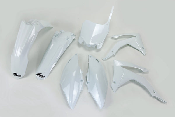UFO plastični komplet White Honda CRF250R/CRF450R HOKIT116@041