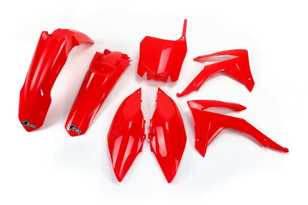UFO plastmasas komplekts Red Honda CRF250R/450R HOKIT116@070
