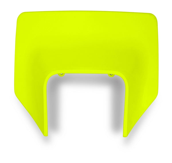 UFO priekšējā plāksne Husqvarna neona dzeltenā husqvarna hu03387#dflu