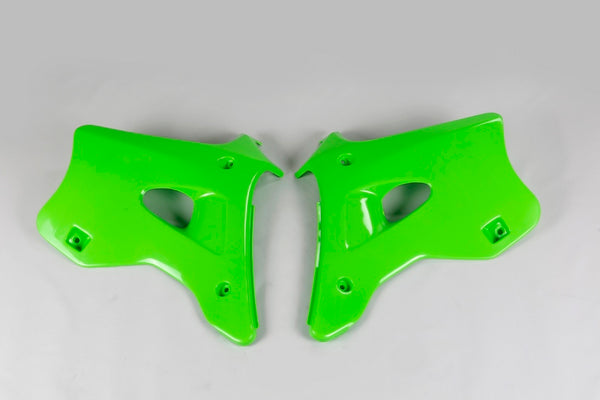 UFO radijator pokriva zeleni kawasaki KX125/250 KA02768#026