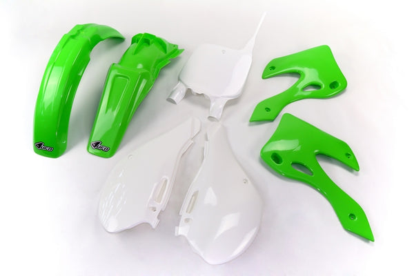 UFO plastični kit OEM Boja zelena/bijela Kawasaki KX125/250 Kakit200@999