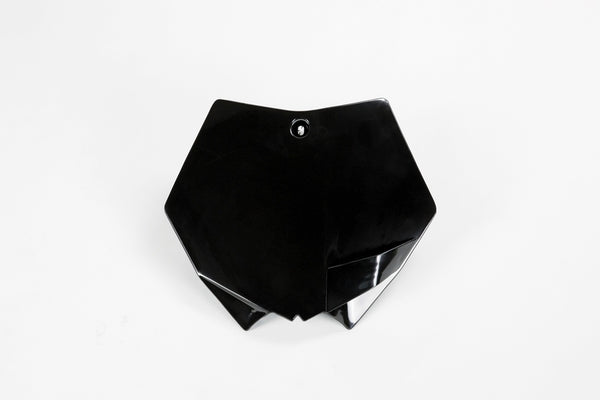 UFO Front Number Plate Black KTM KT03093#001 