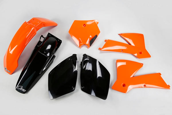 UFO plastični kit OEM boja narančasta/crna KTM KTKIT501B@999