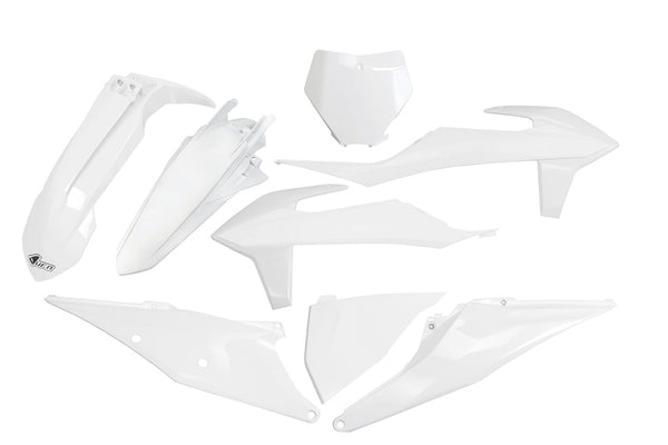 UFO plastični komplet bijeli ktm sx/sx-f ktkit522@047