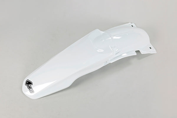 UFO Zadný blatník biely Suzuki RM125/250 SU03997#041