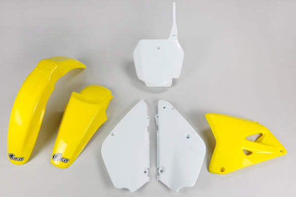 NLO plastični kit OEM boja žuta/bijela (02-17) Suzuki RM85 sukit405@999