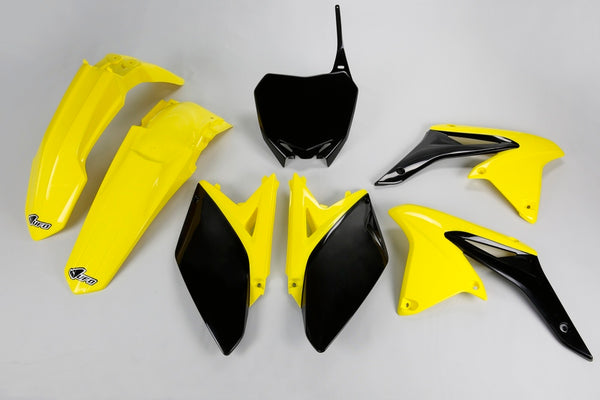 UFO plastični kit OEM boja žuta/crna Suzuki RM-Z250 SUKIT413@999
