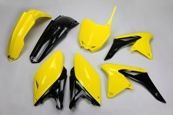 UFO Plastic Kit OEM Color (2014) Yellow/Black Suzuki RM-Z250 SUKIT416@999 