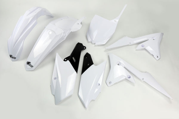 UFO plastični komplet White Yamaha YZ250F/450F Yakit318@046