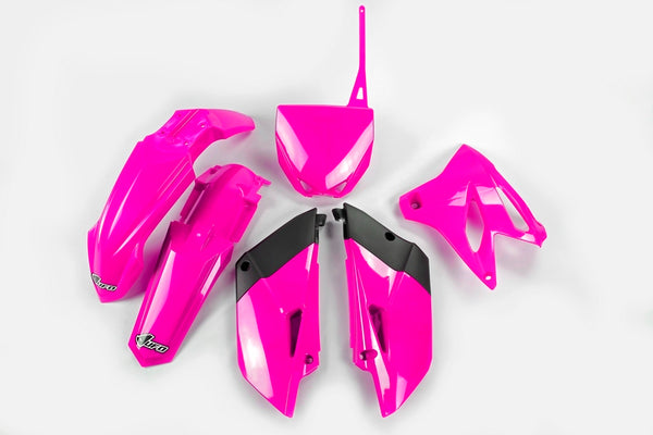 Plastmasas komplekts ufo neon rozā yamaha yz85 yakit320@p