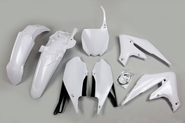 UFO plastični komplet bijela yamaha yz450f yakit321@046