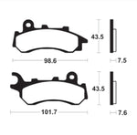 Tecnium organski kočni jastučići - ME464 (za Nissin Caliper) 1090542