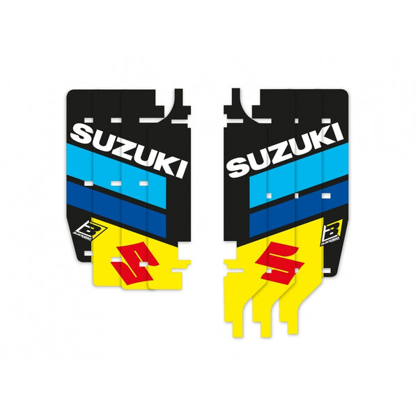 „Blackbird“ replika Kevin Strijbos 2020 Radiator Louvers Grafinis rinkinys Suzuki A302R8