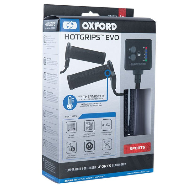 „Oxford Hotgrip“ sportinis šilumos rankena su automatiniu termistoriaus jungikliu