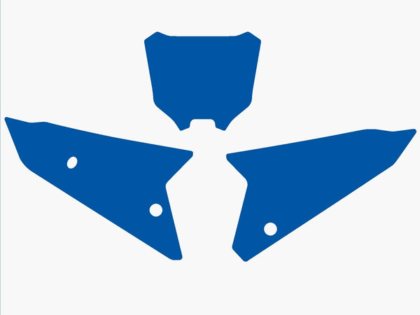 „Blackbird Plate“ lipdukai „Blue Honda CRF450 3147/000007“