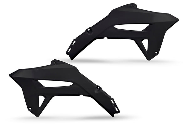 UFO radijator pokriva crnu Honda CRF 450 R HO05605#001
