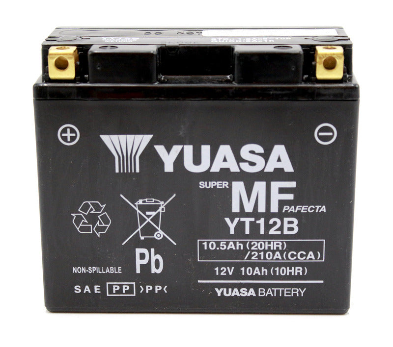 Údržba Yuasa -Free Factory -Battery s povolením -YT12B -FA