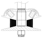 Yasuni aksijalni 2T varijator - Minarelli 50-90 VAR050MHO00