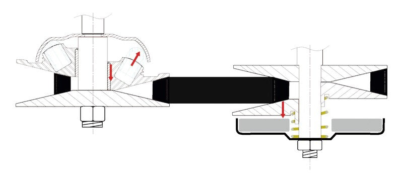 Yasuni aksijalni 2T varijator - Minarelli 50-90 VAR050MHO00