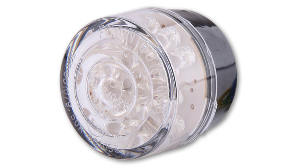 Shin Yo Insert LED Mini Tailight Bullet, Round, Transparent Glass 255-850