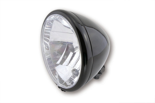 Shin Yo 6 1/2 "Main Headlight El Paso Black Glossy 223-074
