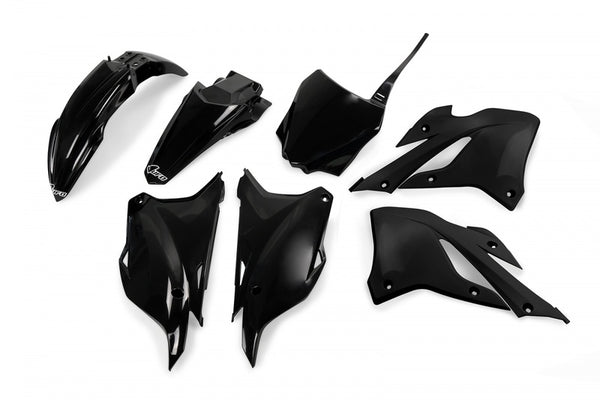 UFO Plastic Kit - Black Kawasaki KX85 KAKIT229@001 