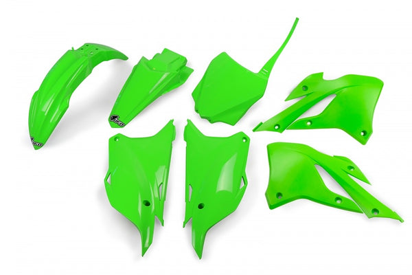 UFO Plastic Kit - Oem Color Kawasaki KX85 Kakit229@026