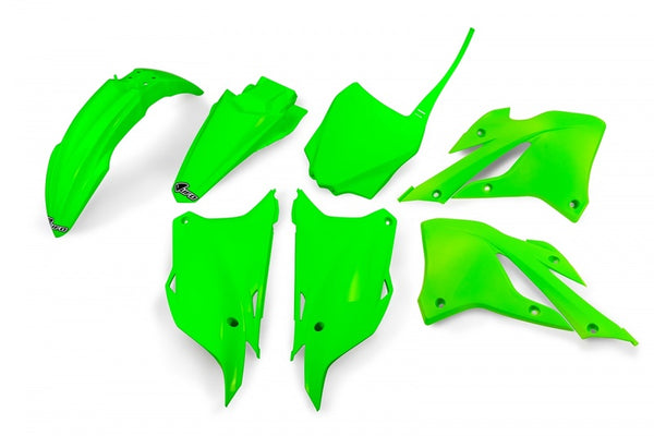 NLO plastični komplet - neon zeleni kawasaki kx85 kakit229@aflu