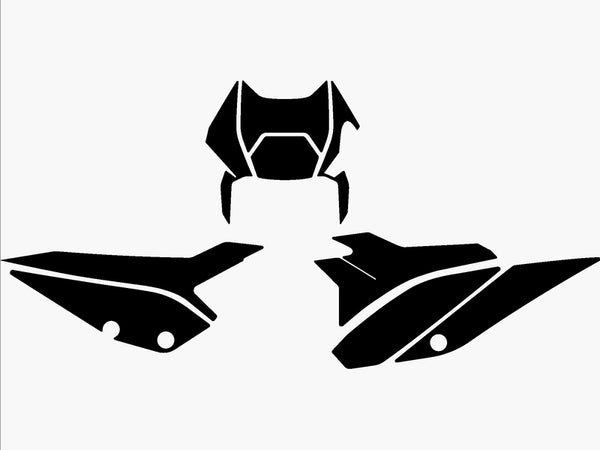 Blackbird plāksnes uzlīmes - beta rr 2t/4t 3b05/000006