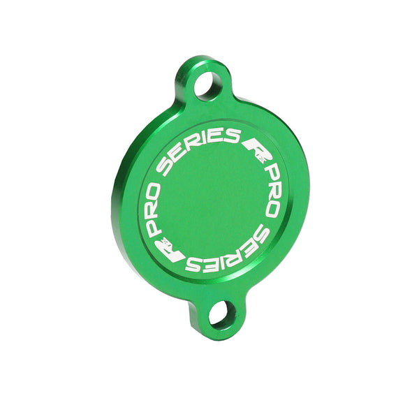 RFX Pro Oil Filter Cover (Green) - Kawasaki KXF450 FXFC2030099GN