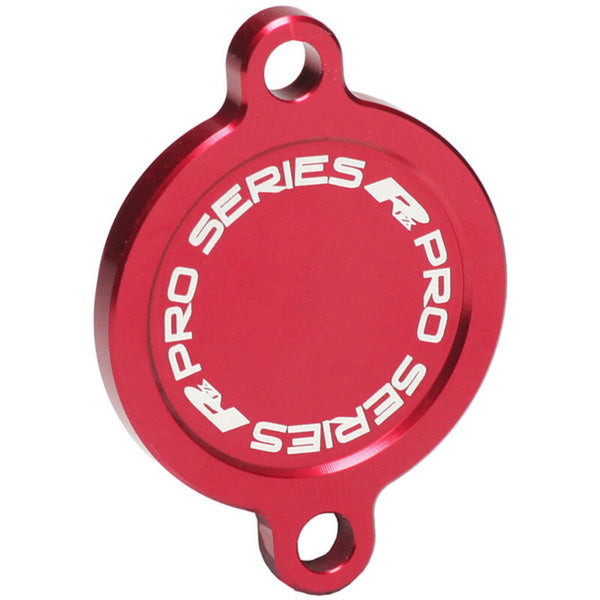 RFX Pro Oil Filter Cover - Red FXFC2040099RD