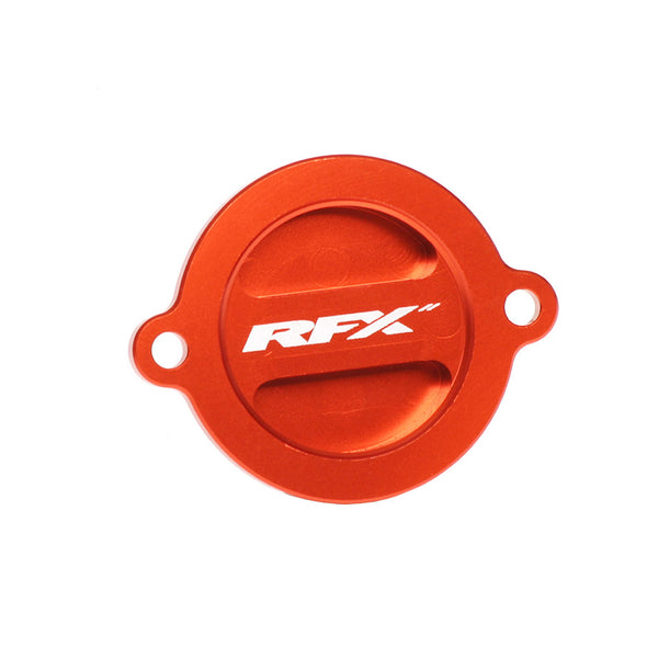 RFX Pro Oil Filter Cover (Orange) FXFC5030099or
