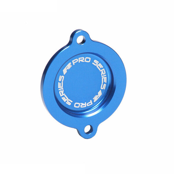 RFX Pro Oil Filter Cover (Blue) - Husqvarna FE/FC450 FXFC7030099BU 