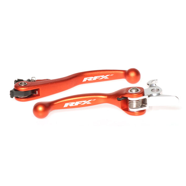 RFX Race Forged Flexible Lever Set (Orange) - KTM Various Brembo Brake / Magura Clutch FXFL5020055OR 