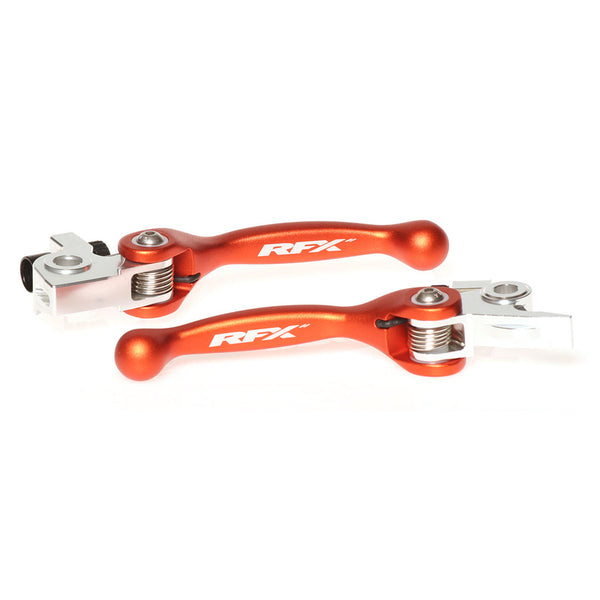 RFX RACE FORGED FLEXIBLE LEVER SET - Orange FXFL5060055or