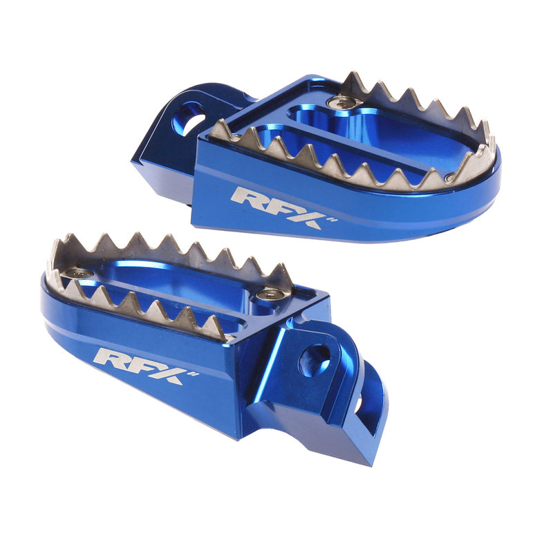 RFX Pro Series 2 Footrests (Blue) FXFR7030199BU