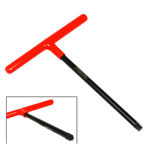 RFX Pro T -Bar (Black/Orange) Standard Reach With Rubber Handle - KTM T45 Torx Head FXWT3024599BK