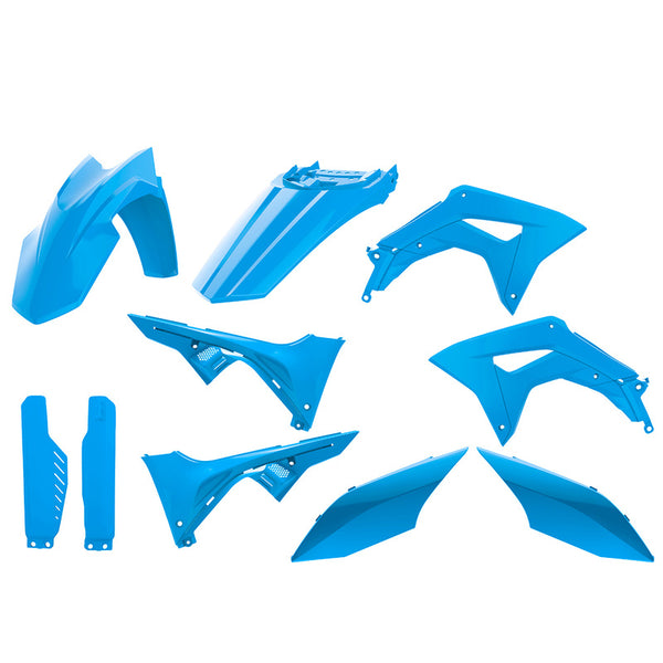 Policeport Plastic Kit Blue - Honda CRF 150L 90873