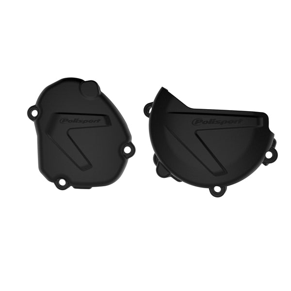 Policijski spojnica i zaštita pokrova paljenja set Black - Yamaha YZ125 90937