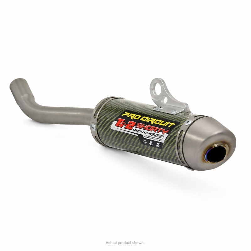 Pro Circuit Ti -2 Shorty Silencer Titanium/Kevlar - Yamaha YZ 125 1132212K