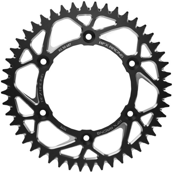 RFX Pro Series Elite Aluminium Rear Sprocket - 428 FXRS 35-52 99BK 