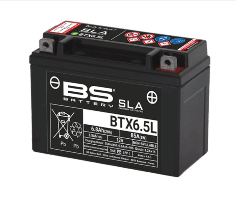 „BS Battery SLA“ akumuliatoriaus techninė priežiūra nemokama gamykla - BTX6.5L