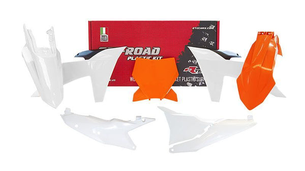 Racetech Plastic Kit KTM-OEM color (2023) (R-Kitktm-Oem-023)